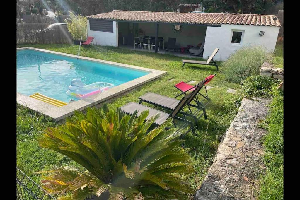 Ar De Vie Villa Chaleureuse En Provence Ventabren Esterno foto