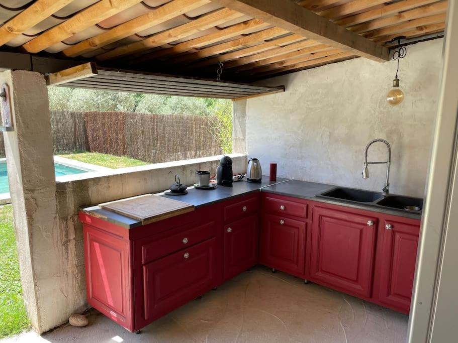 Ar De Vie Villa Chaleureuse En Provence Ventabren Esterno foto