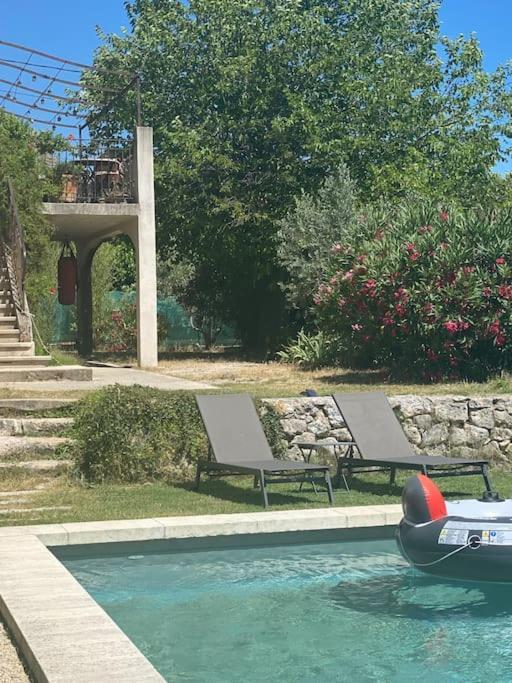 Ar De Vie Villa Chaleureuse En Provence Ventabren Esterno foto